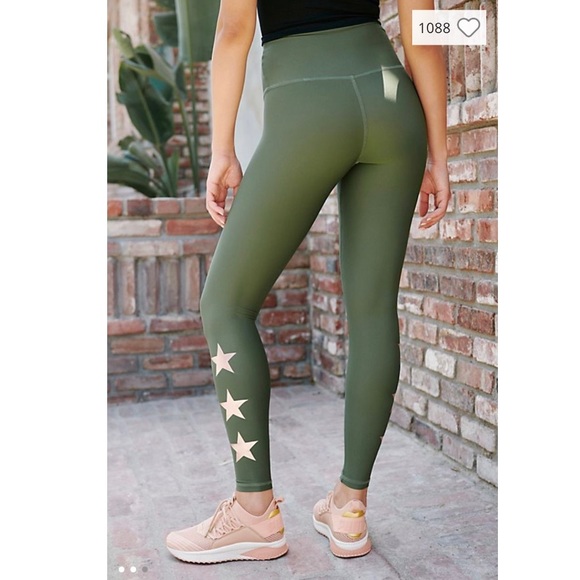 Free People High Rise Ankle Teagan Star Legging - Picture 3 of 3